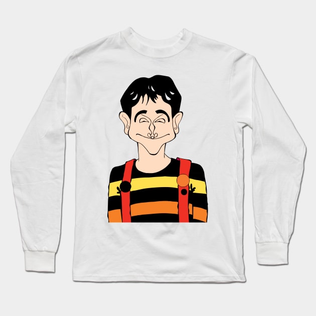 Classic Sitcom star Long Sleeve T-Shirt by cartoonistguy